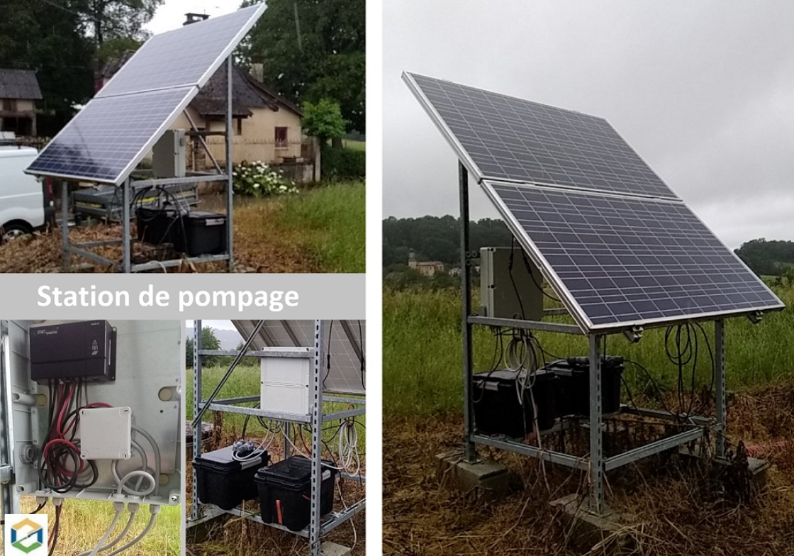 Station de pompage autonome