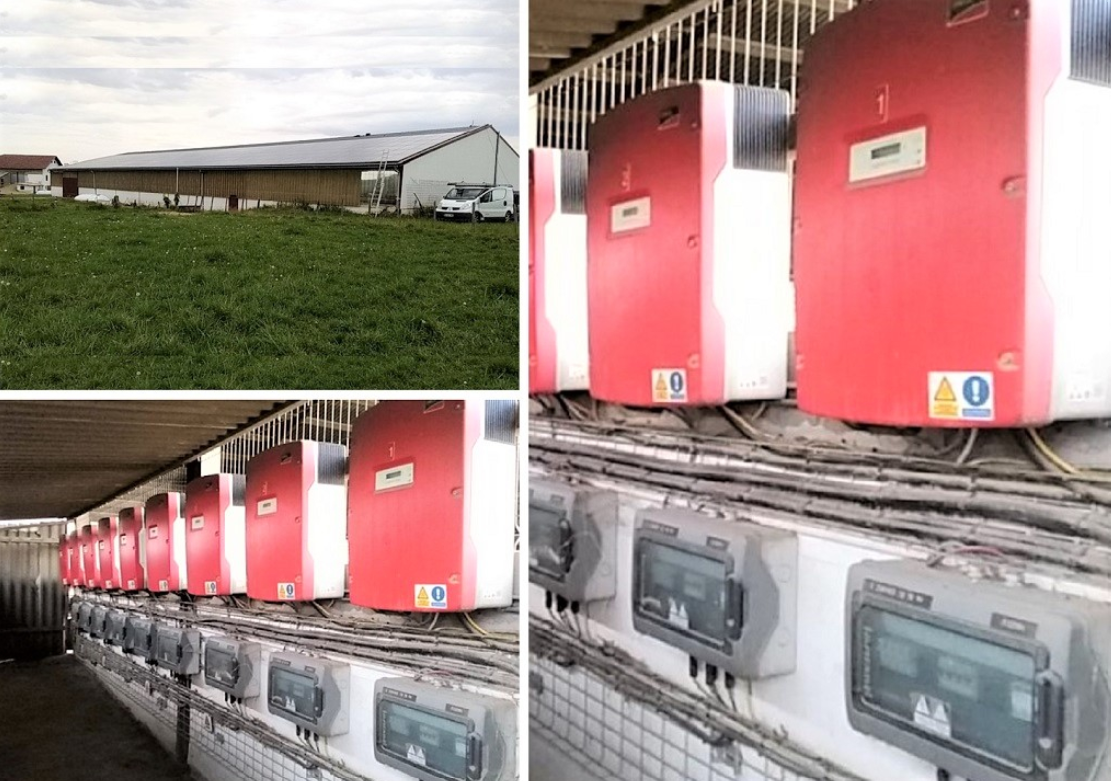 Centrale de 100 kWc en autoconsommation avec revente du surplus